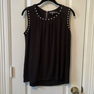 Karl Lagerfeld Black Sleeveless